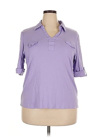 Karen Scott Short Sleeve Polo (view 1)