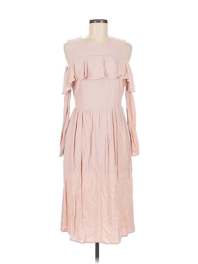 Pre-owned Asos Design Casual Dress In Pink
