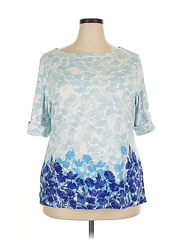 Karen Scott 3/4 Sleeve T-Shirt (view 1)