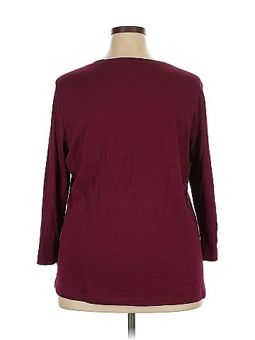 Karen Scott 3/4 Sleeve Henley (view 2)