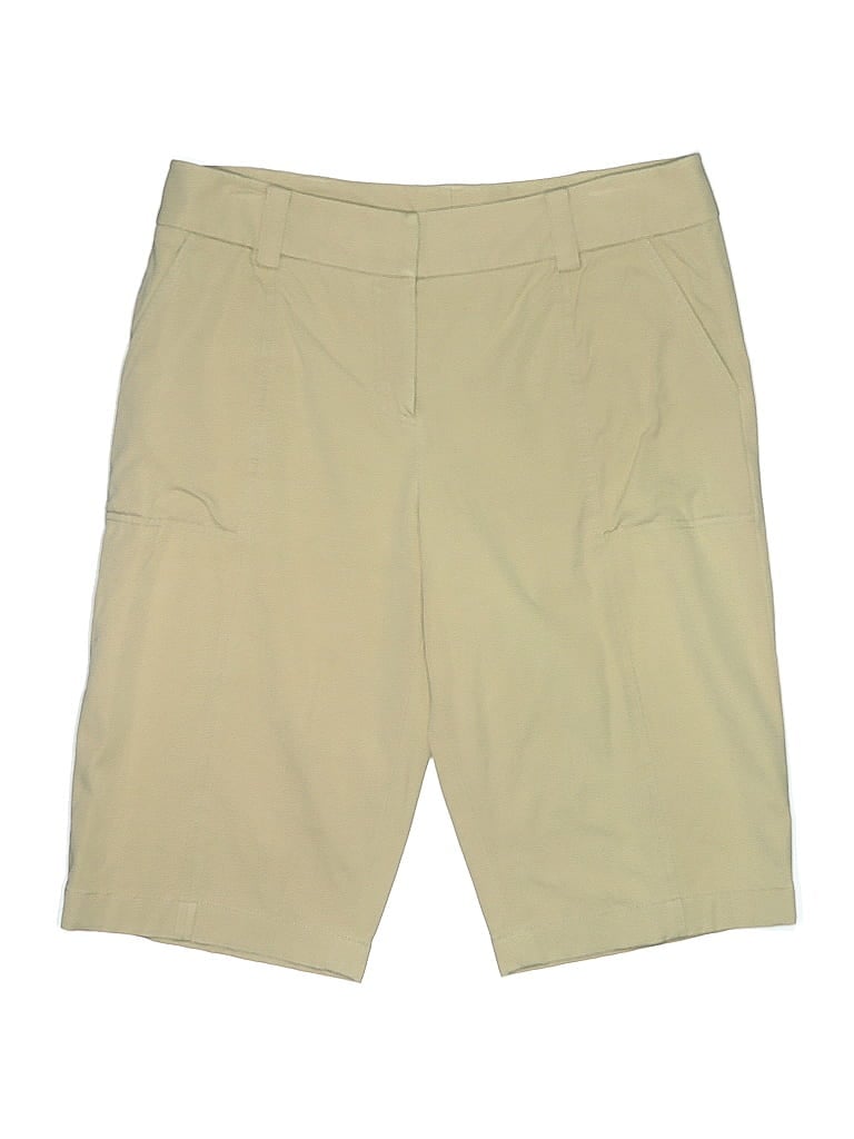 Pre-owned Doncaster Collection Khaki Shorts In Brown