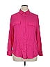 Chico's 100% Rayon Pink 3/4 Sleeve Button-Down Shirt Size XL (3) - photo 1
