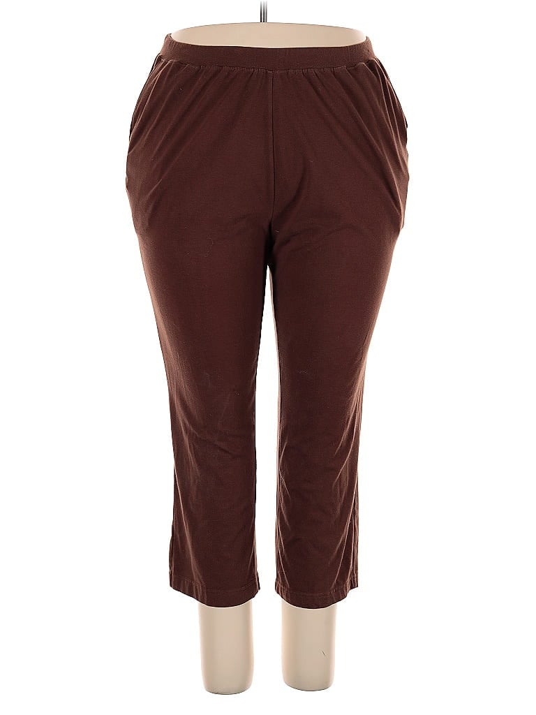 Pre-owned Liz & Me Active Pants In Brown