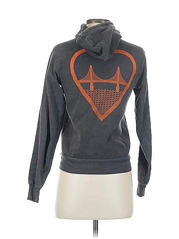 Canvas Zip Up Hoodie (view 2)