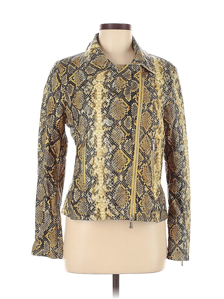 Pre-owned T Tahari Jacket In Gold