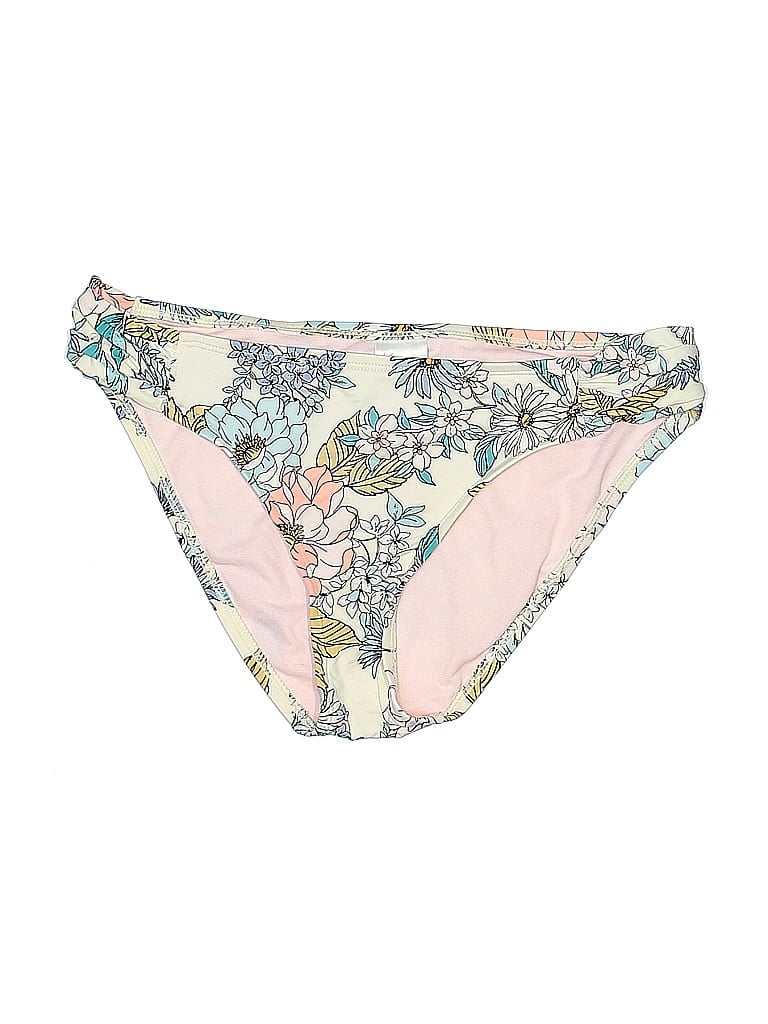 Pre-owned Kona Sol Swimsuit Bottoms In White