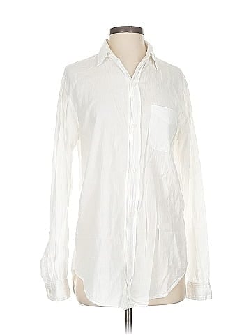 Current/Elliott Long Sleeve Button-Down Shirt (view 1)