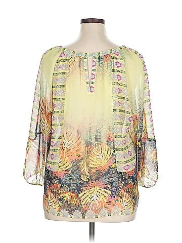 New Directions 3/4 Sleeve Blouse (view 2)