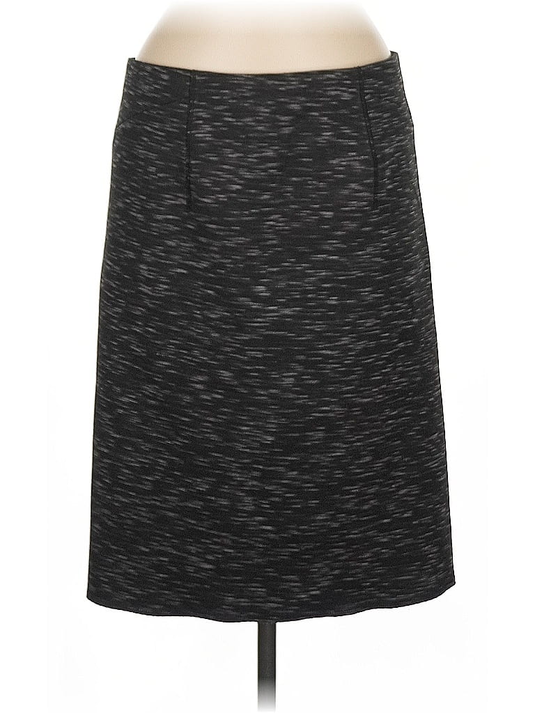 Pre-owned Ann Taylor Casual Skirt In Gray