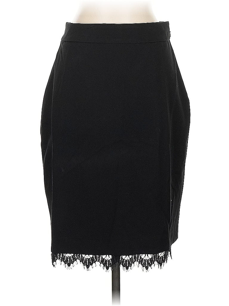 Pre-owned Boston Proper Formal Skirt In Black