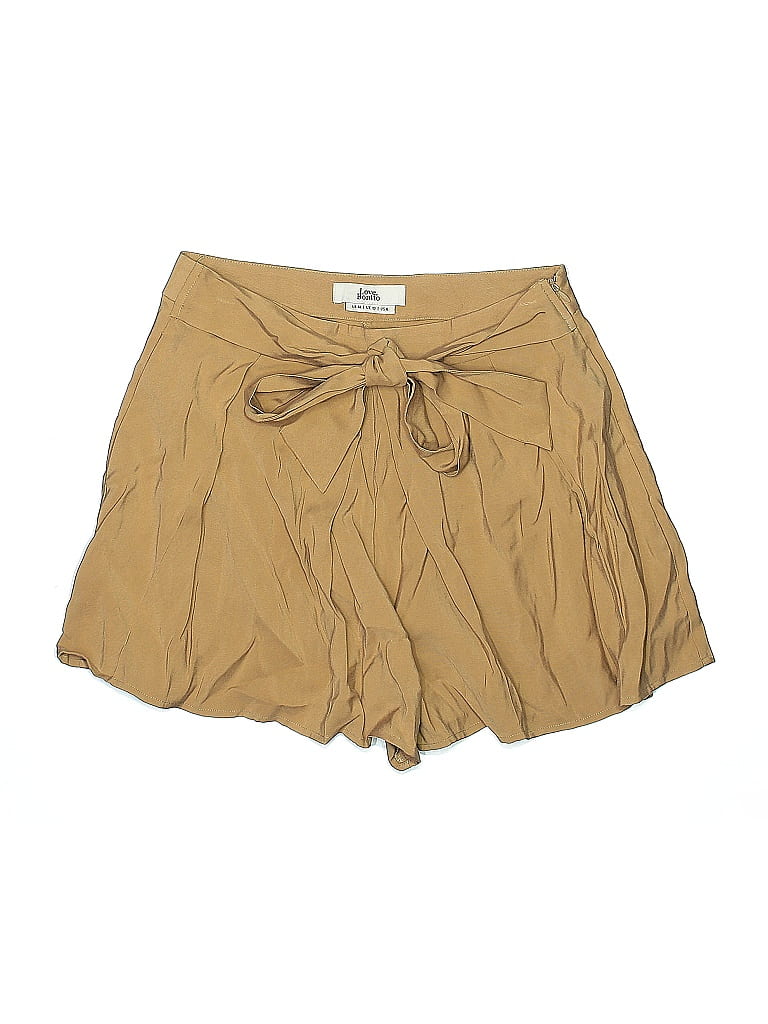 Pre-owned Love, Bonito Khaki Shorts In Brown