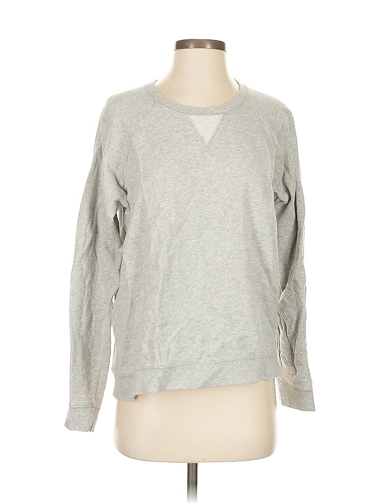 Pre-owned Lucky Brand Sweatshirt In Gray