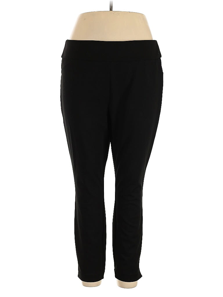 Pre-owned Ny & C Active Pants In Black