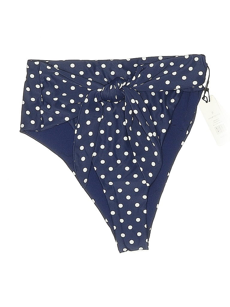 Weworewhat Swimsuit Bottoms In Blue