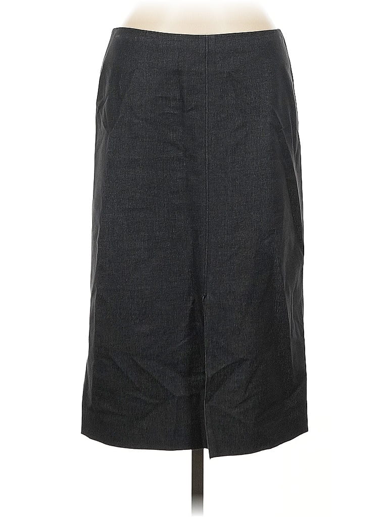 Pre-owned Elie Tahari Casual Skirt In Gray