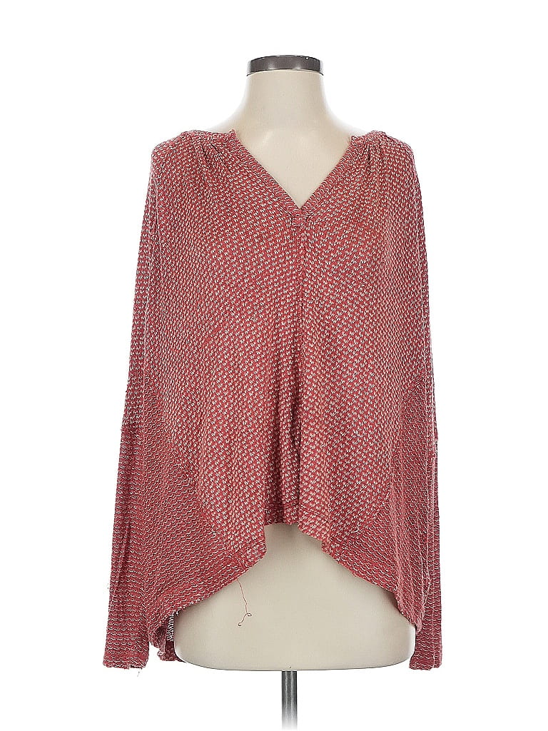 Pre-owned We The Free Poncho In Red