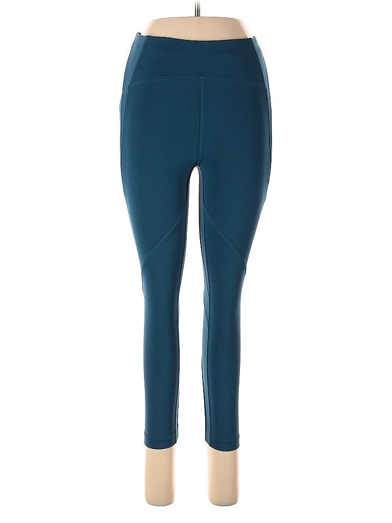 Pre-owned Lululemon Athletica Active Pants In Blue