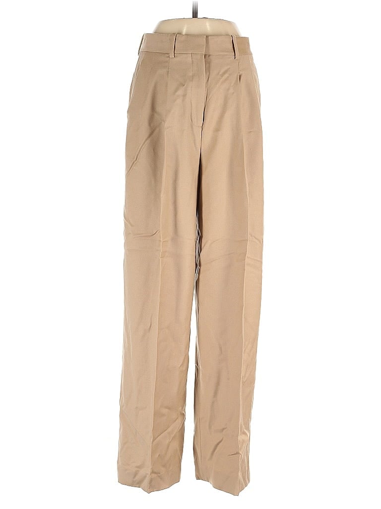 Pre-owned Theory Khaki Pant In Brown