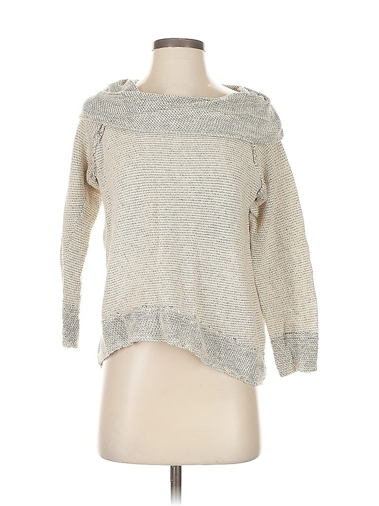 Pre-owned Lucky Brand Pullover Sweater In Gray