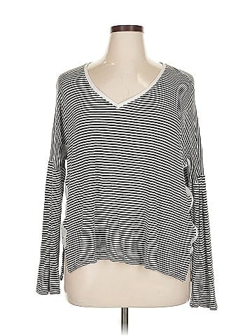 Bordeaux Long Sleeve Top (view 1)