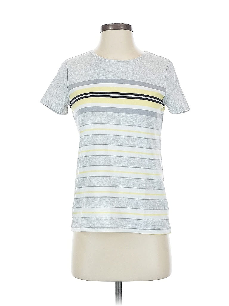 Pre-owned Croft & Barrow Short Sleeve T-shirt In Gray