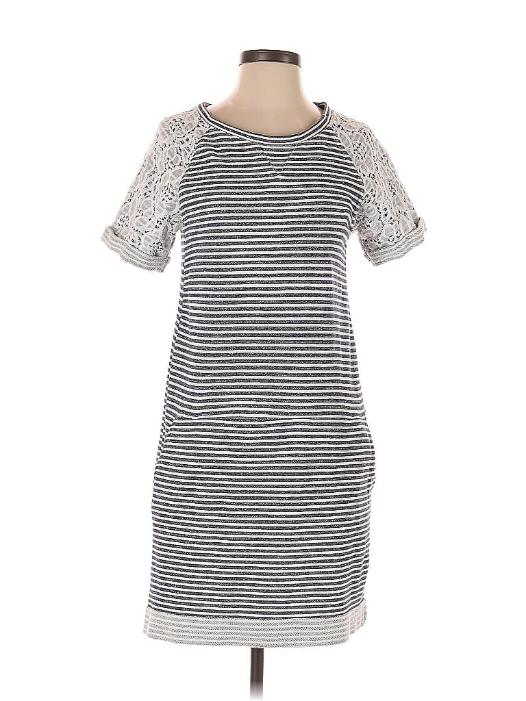 Pre-owned Caslon Casual Dress In Gray