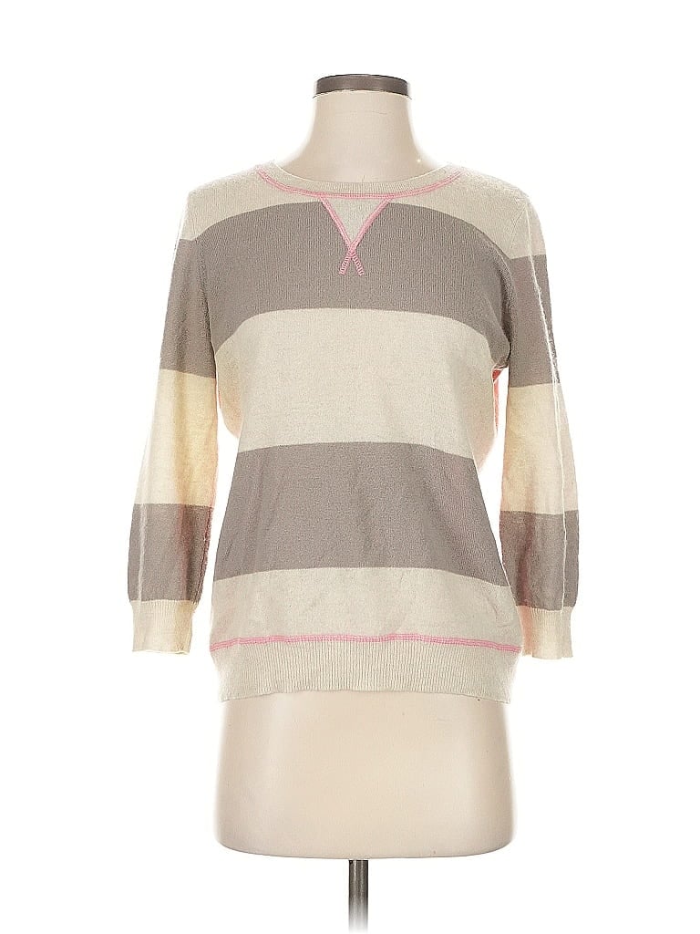 Pre-owned Autumn Cashmere Cashmere Pullover Sweater In Brown