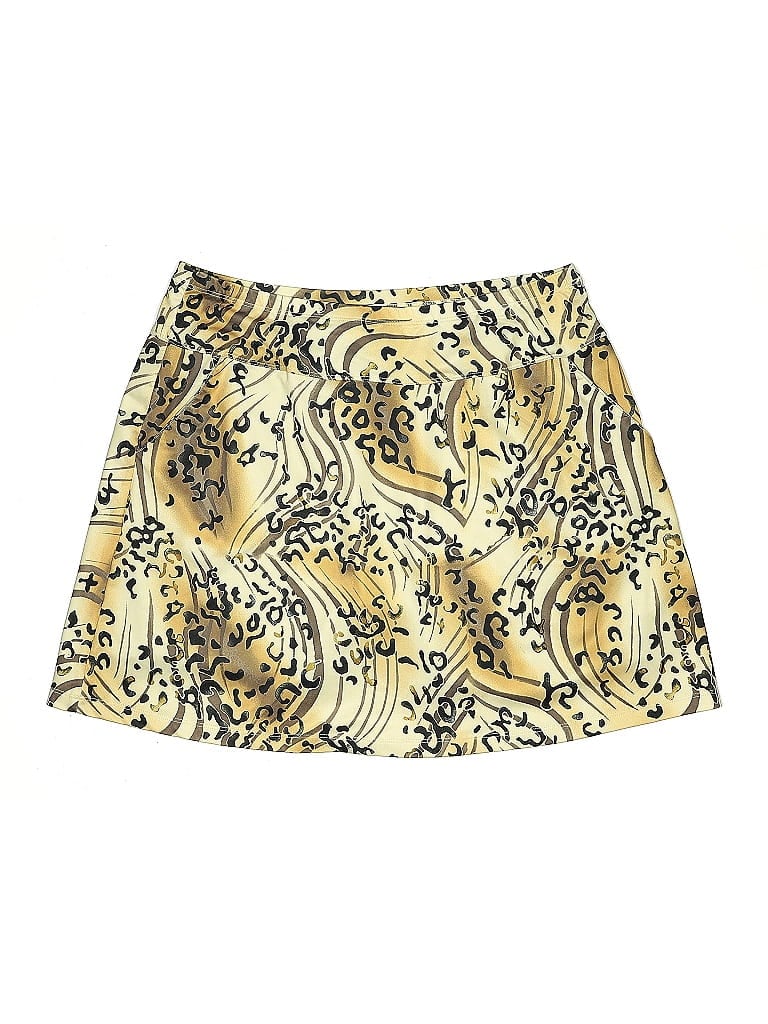 Tail Animal Print Gold Casual Skirt Size L - photo 1