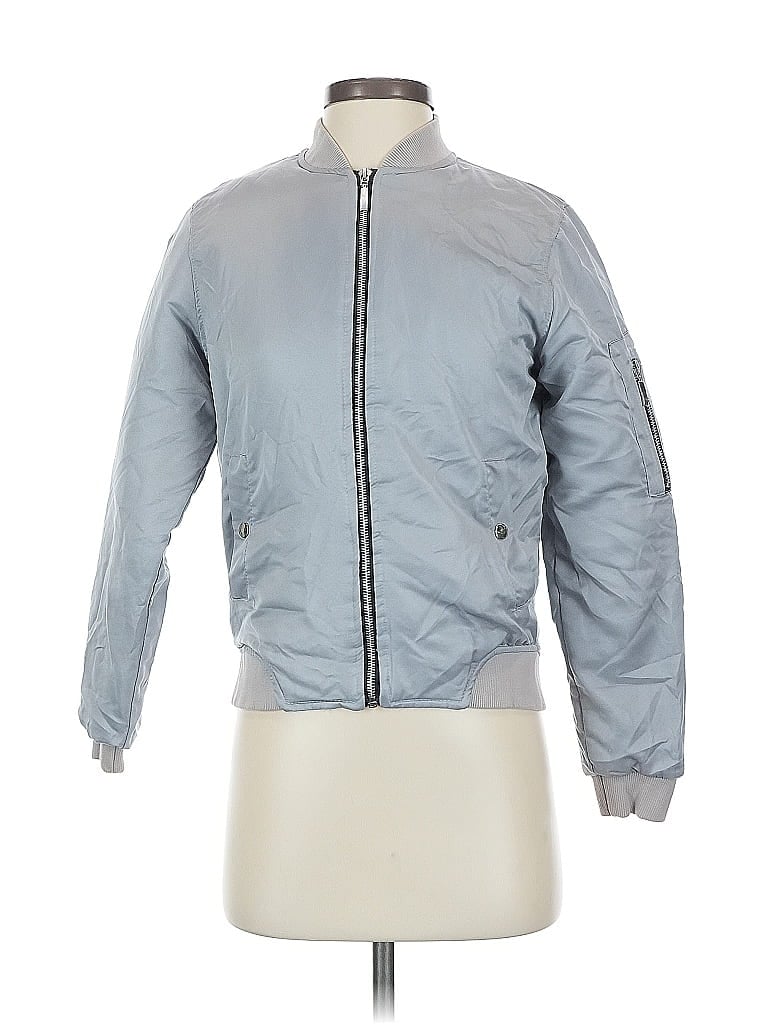 MISSGUIDED Pre-owned Jacket In Blue