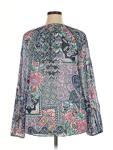 Soft Surroundings Long Sleeve Blouse (view 2)