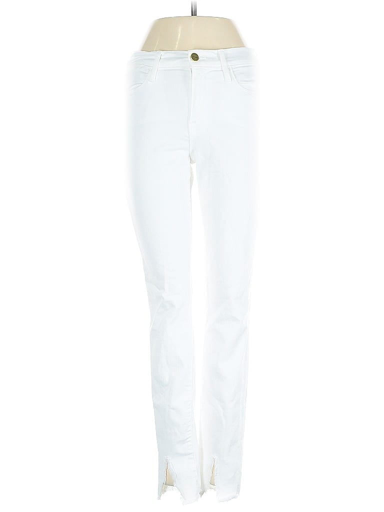 Click to view more detailed imagery on our partner's website Pre-owned Frame Jeans In White