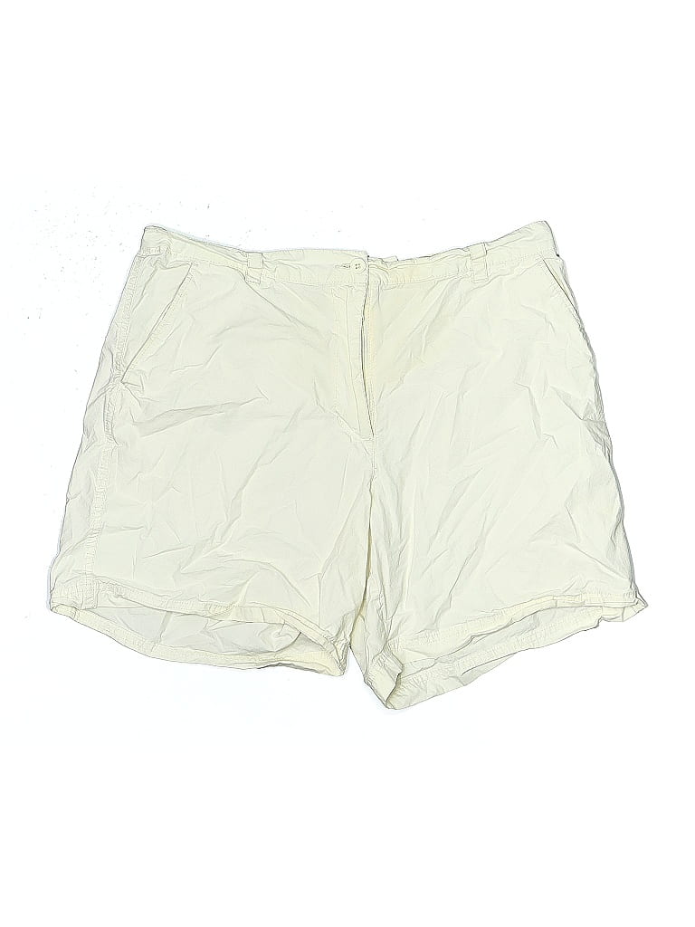 Pre-owned H&m Khaki Shorts In White