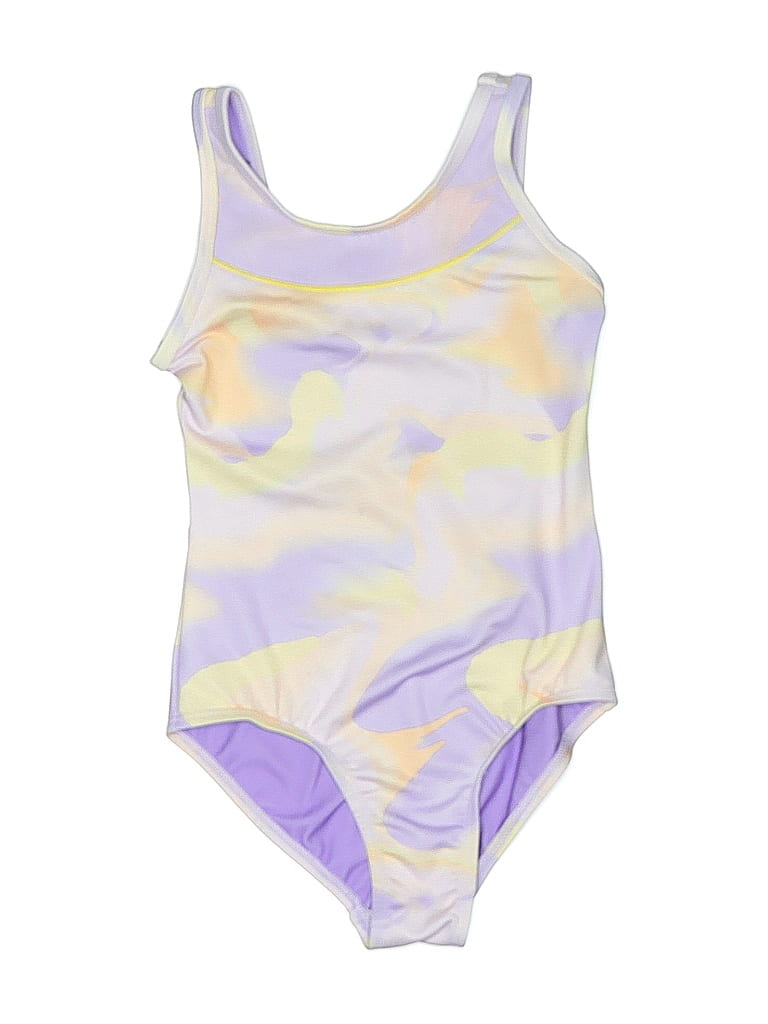 Click to view more detailed imagery on our partner's website Pre-owned Cat & Jack Kids' One Piece Swimsuit In Purple