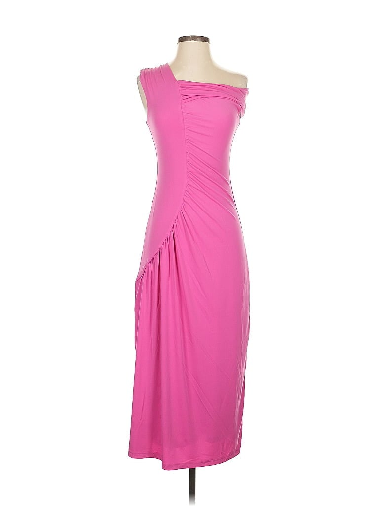Adrienne Landau Onyx Cocktail Dress In Pink