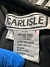 Carlisle 100% Acetate Black Faux Fur Jacket Size 8 - photo 3