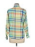Koret Plaid Green Teal Long Sleeve Button-Down Shirt Size M (estimated, petite) - photo 2