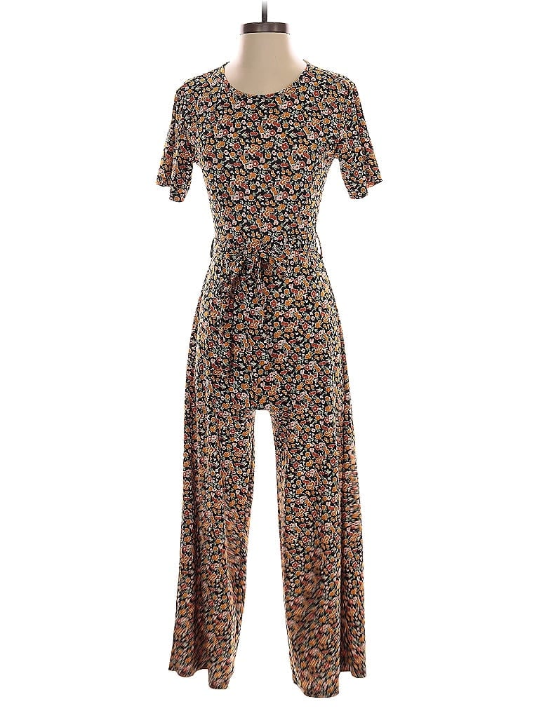 Pre-owned Wednesday's Girl Jumpsuit In Brown