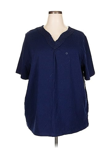 Liz & Me Short Sleeve Henley (view 1)