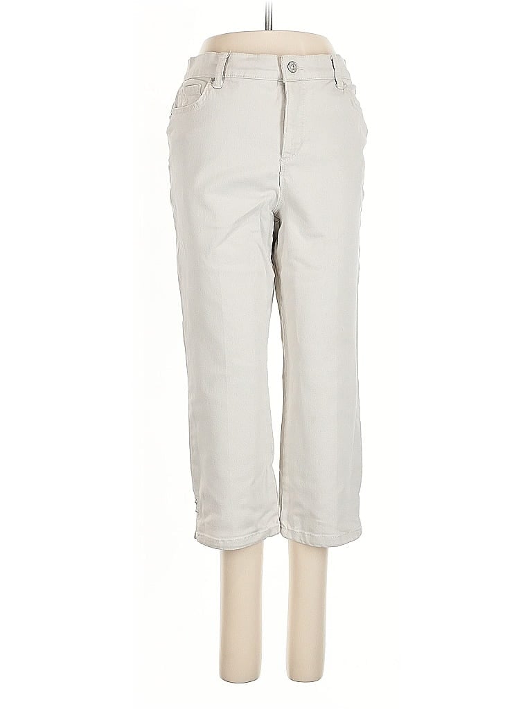 Pre-owned Gloria Vanderbilt Jeans In Silver