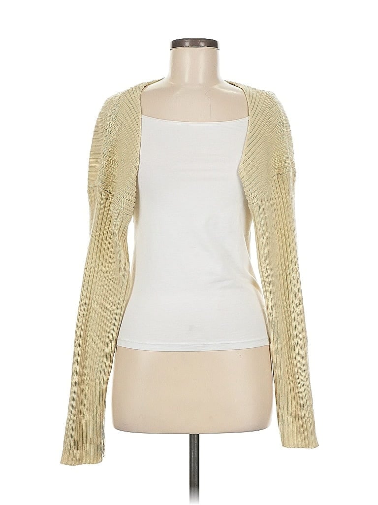 Pre-owned Unbranded Cardigan Sweater In Brown