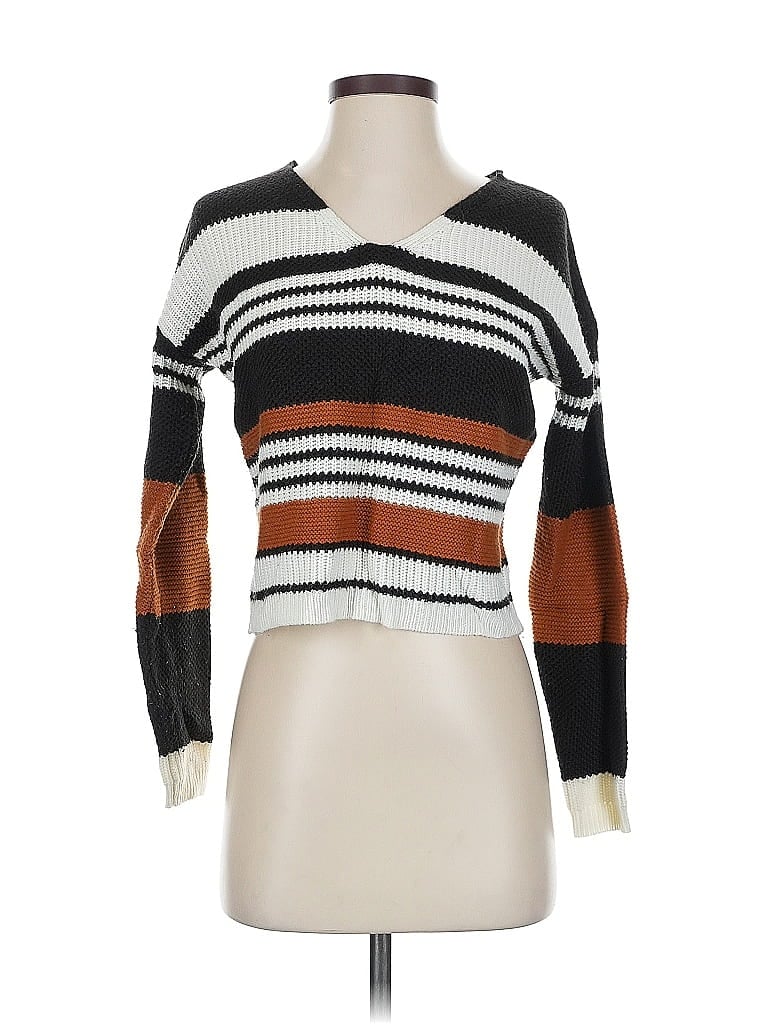 Pre-owned Assorted Brands Pullover Sweater In Brown