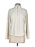 SJB Active by St. John's Bay 100% Polyester Ivory Sweatshirt Size M - photo 1