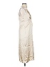 Express 100% Polyester Metallic Ivory Cocktail Dress Size S - photo 4