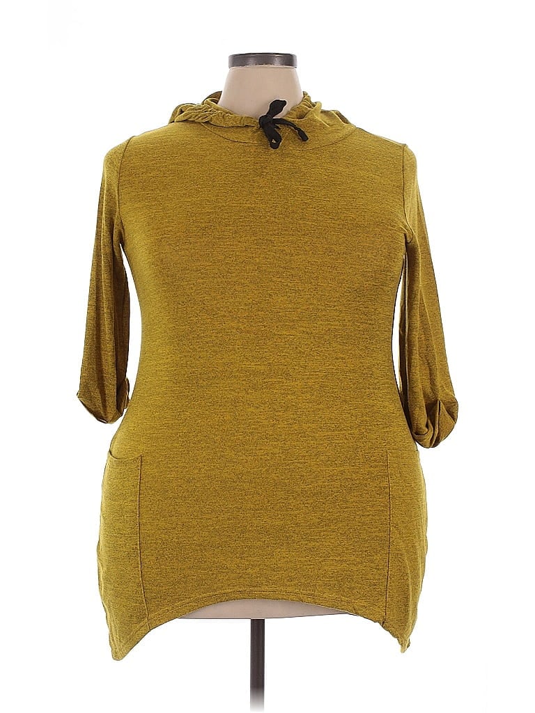 Pre-owned Unbranded Pullover Sweater In Yellow
