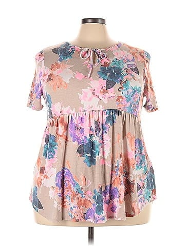 Honeyme Short Sleeve Blouse (view 1)