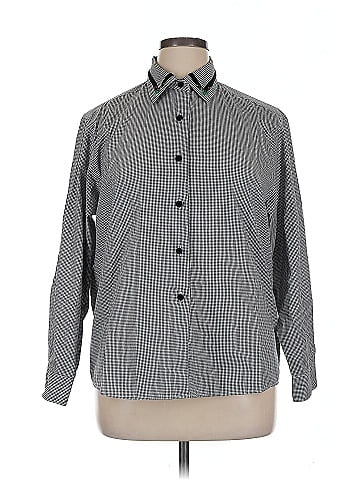 Foxcroft Long Sleeve Button-Down Shirt (view 1)