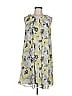 MSK 100% Polyester Print Gray Casual Dress Size 6 - photo 1