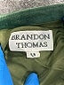 Brandon Thomas 100% Leather Solid Green Leather Skirt Size 5 - 6 - photo 4