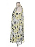 MSK 100% Polyester Print Gray Casual Dress Size 6 - photo 5