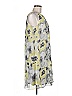 MSK 100% Polyester Print Gray Casual Dress Size 6 - photo 4
